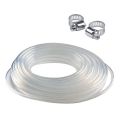 Gas pipe 2.5mm thick soft material air gas pipe pure crystal white pipe for stoves hobs and other gas home appliances in deferent lengths. 