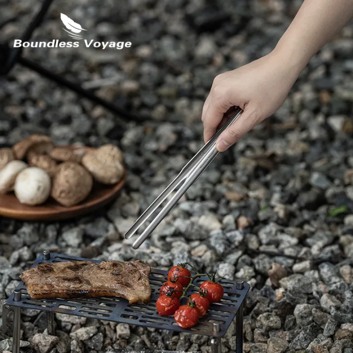 Boundless%20Voyage%20Titanium%20BBQ%20Tongs%20Ultralight%20Food%20Clip%20Heat-Resistant%20&%20Rustproof%20Titanium%20Grilling%20Tongs%20Ti1014T%20-%20Image%203