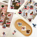 60pcs Tralalero Tralala Stickers Tungtung Sahur Brainrot Notebook Planner Sticker Phone Shell Water Cup Decor Classic Toys Gift. 