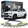 Car LED Interior Lights Kit No Error Canbus For BMW X1 E84 F48 X2 F39 X3 E83 F25 X4 F26 X5 E53 E70 F15 F85 X6 E71 E72 2000-2024. 