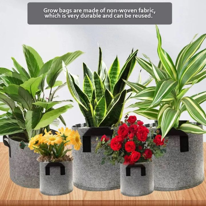 Breathable%20Plant%20Fiber%20Grow%20Bags%20Non-Woven%20Tomato%20Tree%20Planting%20Felt%20Flower%20Pots%7C30%20Gallon%20-%20Image%205