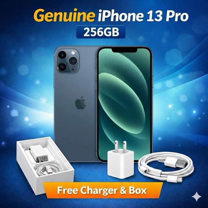 Genuine Iphone 13 pro 256GB with warranty