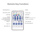 12V RGB LED Music Controller 5V 24V DC Addressable LED Strip SPI USB Bluetooth Pixel Remote Control WS2812B SK6812 WS2811 IC. 