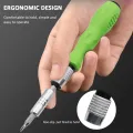32 in 1 Multifunctional Screwdriver Set with 30 PCS Torx Phillips Magnetic Screw Driver Bits Mini Repair Tool for Phone Watch PC. 
