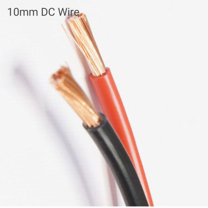 10mm DC Wire for Solars/Inverters & Batteries 1 to 90 meter coil