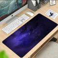 The Starry Night Mouse Pad Thick Stitched Edge Gaming Mousepad Large Non-Slip Desk Mat.