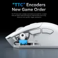 Attack Shark R1 1000Hz Bluetooth Mouse,18000dpi,PAW3311,Tri-mode Connection, Macro Gaming Mouse. 