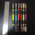 Stainless steel Prying Opening Repair Tool kit For Mobile Phone Notebook Dual Heads Metal Spudger Hand Tools Sets 6pcs/set. 