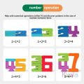 Montessori Math Toys Wooden Number Stacking Building Blocks Digital Balance Toy Preschool Learning Number Blocks For Kids . 