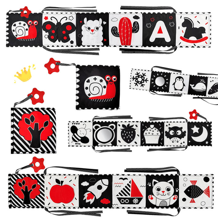 Baby%20Soft%20Cloth%20Books,%20High%20Contrast%20Black%20and%20White%20Crinkle%20Washable%20Foldable,%20Sensory%20Educational%20Toy,%20Perfect%20Birthday%20%20-%20Image%203