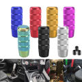 95MM Universal Non-Slip Gear Shift Knob Manual Transmission Aluminum knurled Shifter Lever Knob. 
