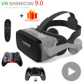 VR Shinecon Casque Viar 3D Glasses Virtual Reality Headset Helmet Goggle Lenses for Smart Phone Smartphone Video Game Binoculars. 