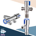 Stainless steel 304 pure stainless steel triangle valve explosion proof water valve 304 pure stainless steel lotus water valve A1001 stainless steel shower valve. 