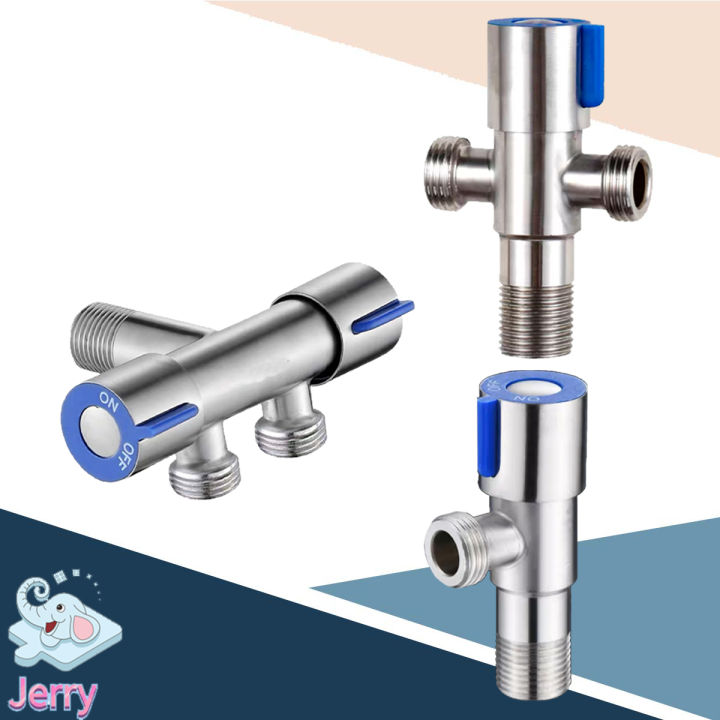 Stainless steel 304 pure stainless steel triangle valve explosion proof water valve 304 pure stainless steel lotus water valve A1001 stainless steel shower valve