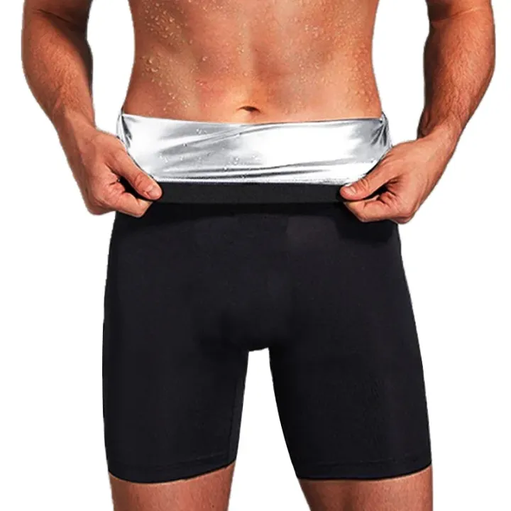 Men%20Sweat%20Sauna%20Shorts%20Body%20Shaper%20Fat%20Burning%20High%20Waist%20Trainer%20Shapewear%20Slimming%20Pants%20Fitness%20Running%20Sports%20Pants%20-%20Image%204