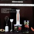 Hand blender rod mixer beater chopper 4in1 Redmond. 