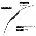Archery Recurve Bow with 5 pcs Arrows | Take-Down Straight Draw For Beginner Shooting Practice. 