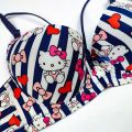 Hello Kitty Daily-wear Push-up Bra. 