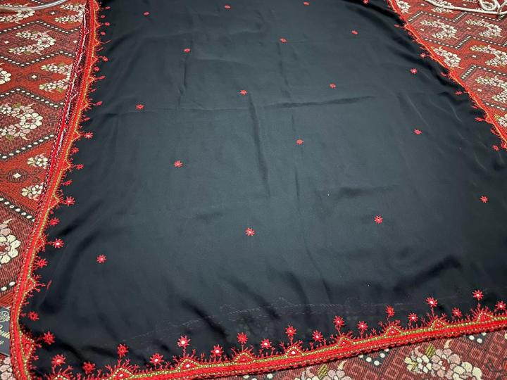 Balochi hand embroidery dupatta chadar