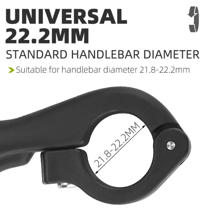 WEST%20BIKING%201%20Pair%20Bicycle%20Bar%20Ends%20Lightweight%20Ergonomic%20Bike%20Extension%20Handlebar%20MTB%20Bicycle%20Handlebar%20Grips%20Bike%20Accessories%20-%20Image%203