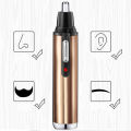 Electric Nose Hair Trimmer Portable Electric Shaving Men's High Quality USB Charging Automatic Waterproof Mini Nose Hair Remover. 