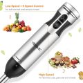 YISSVIC Hand Blender 1000W 700ml Immersion Blender 9 Speed Control 4-in-1. 