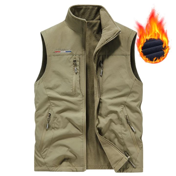 Men's%20Outdoor%20Sports%20Leisure%20Windproof%20Cold%20Proof%20Warm%20Vest%20for%20Autumn%20and%20Winter%20Comfortable%20Plush%20Warm%20and%20Fashionable%20Vest%20-%20Image%203