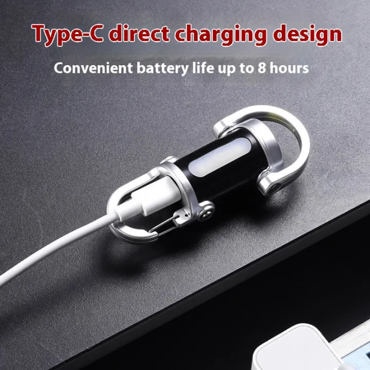 Emergency%20Keychain%20Light%20Rechargeable%20Keychain%20Flashlights%20800%20Lumens%20EDC%20COB%20Work%20Light%207%20Modes%20for%20Walking%20Searching%20Hiking%20-%20Image%206