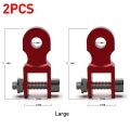 Modified Motorcycle Rear Shock Absorber Suspension Booster Aluminum Alloy Height Enhancer Extension Extender Slider with Screw.