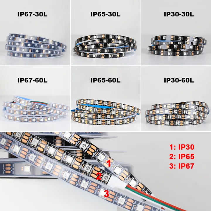 WS2812B%20Led%20Lights%20DC5V%20RGB%20Led%20Strip%20Light%20Individually%20Addressable%20Led%20Lights%20IC%20Magic%20Strip%20Light%20Black%20White%20PCB%20IP30%2065%2067%20-%20Image%203