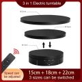 Photography Turntable Electric Rotating Display Stand 360 Degree with Remote Control Motorized Turntable for Photos or Videos.