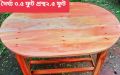 Daining table mehgony 3.5/2.5 feet. 