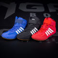 GINGPAI Training Wrestling Shoes Men Female Fitness Boxing Shoes Mesh Breathable Boxing Shoes Men High Quality Wrestling Shoes. 