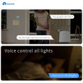 SmarDeer ZigBee Smart Life Light Switch Push Button EU Wall Interruptor Inteligente Tuya App Remote Control. 