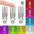 Car Atmosphere Light USB Night Light Touch Dimming LED Incandescent Filament Lamp Bulb Emergency Lighting Plug Play Ambient Lamp. 