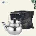 7R0 (Ready to Ship) Tea Pot, Stainless Steel Teapot, Hot Water Kettle, Camping Kettle, Portable Kettle, Tea Maker, 304 Food Grade Stainless Steel Material.. 