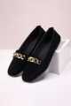 Sneako Trending black Velvet pumps for women. 