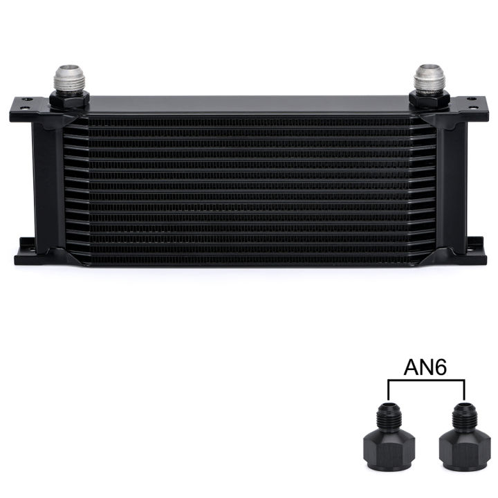 LZONE%20-%2015%20Row%20AN10%20Stacked%20Plate%20Oil%20Cooler%2010AN%20to%206AN%208AN%20Adapter%20Universal%20Engine%20Transmission%20Aluminum%20Black%20JR7015%20-%20Image%207