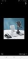 Desktop mobile Holder stand for phone adjustable foldable mobile phone stand. 