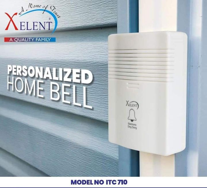 Door bell wired premium quality xelent Itc-710 ding dong Ac 220V Loud sound