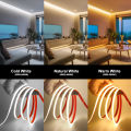 AC 220V COB Strip IP65 Waterproof 10CM Cut 240Leds/M 3000K 4000K 6000K Home Decor Flexible Ribbon Rope Tape LED Light. 