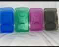 Style Food Containers, Thumb Lock Food Container, Stackable Plastic Storage Boxes (4000ml,7pc Set). 
