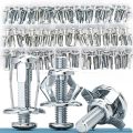 Petal Screw Jack Nuts Screw Anchors Petal Expansion Plugs for Curtain Expansion Clamp Petal Rivet Lock Bolt Board Wall Fasteners. 