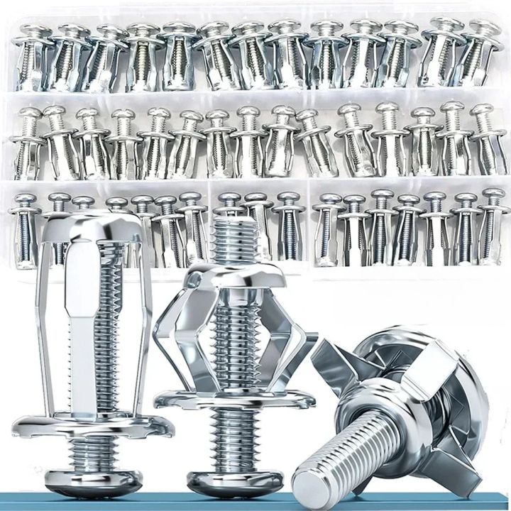 Petal Screw Jack Nuts Screw Anchors Petal Expansion Plugs for Curtain Expansion Clamp Petal Rivet Lock Bolt Board Wall Fasteners