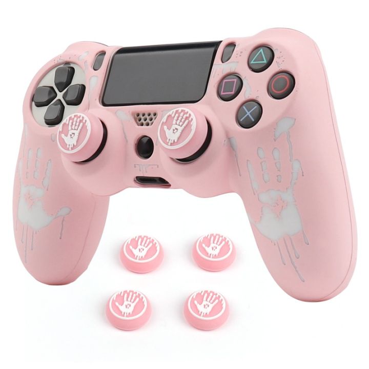 Silicone%20Soft%20Controller%20Cover%20Case%20For%20PS4%20Control%20Skin%20Covers%20Joystick%20Accessories%20for%20PlayStation%204%20Video%20Gamepad%20-%20Image%207