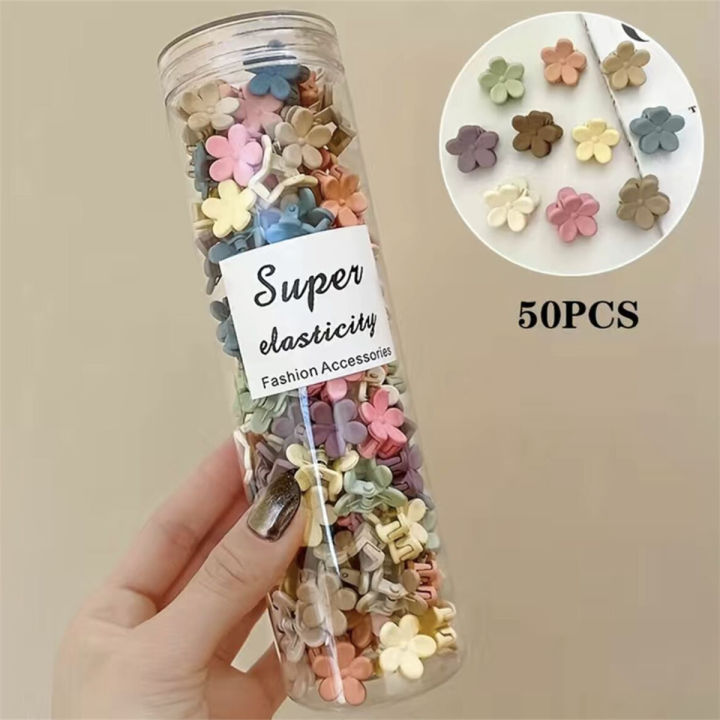 50PCS/Set Cute Hair Claws Small Size Mini Hairpin Hair Clips For Girls