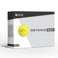 Golf ball box with 12 yellow balls, durable White guaranteed new golf ball Inesis model distance 100. 