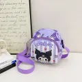 Sanrio Cinnamoroll My Melody Kuromi Pochacco Kawaii Shoulder Bag Cartoon Messenger Bag Portable Satchel Fashion Backpack For Kid. 