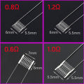 1Set DIY Tool Rebuild Kit Mesh A1 Coil Resistance Wire For GTX OXVA Xlim 0.6ohm 0.8ohm 1.0ohm 1.2ohm Hand Tool Repair Accessary. 