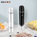 Mini Handheld Vacuum Sealer Machine Kitchen Vacuum Packer Machine Small Sealing Machine Portable USB Electric Food Vacuum Sealer.